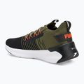 Buty do biegania PUMA Softride Symmetry Fuzion puma olive/puma black/flame filcker 3