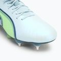 Buty piłkarskie męskie PUMA King Ultimate MxSG frosted dew/fizzy apple 7