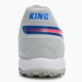 Buty piłkarskie PUMA King Match TT puma white/bluemazing/flat light grey/sunset glow 6