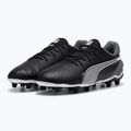 Buty piłkarskie dziecięce PUMA King Match FG/AG Jr puma black/puma white/cool dark grey 8