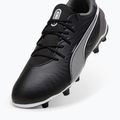 Buty piłkarskie dziecięce PUMA King Match FG/AG Jr puma black/puma white/cool dark grey 12