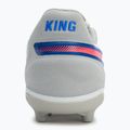 Buty piłkarskie dziecięce PUMA King Match FG/AG Jr puma white/bluemazing/flat light grey/sunset glow 6