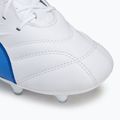 Buty piłkarskie męskie PUMA King Pro MxSG puma white/bluemazing/flat light grey/sunset glow 7