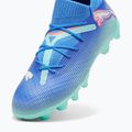 Buty piłkarskie dziecięce PUMA Future 7 Pro FG/AG Jr bluemazing/puma white/electric peppermint 5