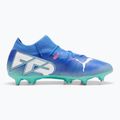 Buty piłkarskie PUMA Future 7 Match MxSG blue mazing/puma white/electric peppermint 3