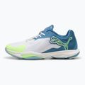 Buty do sportów halowych PUMA Vantage Nitro puma white/ blue horizon/ fizzy apple 9