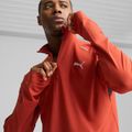 Bluza do biegania męska PUMA Run Cloudspun 1/4 Zip mars red 4