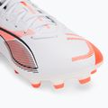 Buty piłkarskie PUMA Ultra 5 Play FG/AG puma white/puma black/glowing red 7