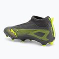 Buty piłkarskie dziecięce PUMA Ultra 5 Match+ LL FG/AG Jr matte aged silver/yellow alert/puma aged silver 3