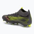 Buty piłkarskie męskie PUMA Ultra 5 Match+ FG/AG matte aged silver/yellow alert/puma aged silver 3