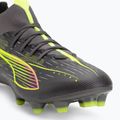 Buty piłkarskie męskie PUMA Ultra 5 Match+ FG/AG matte aged silver/yellow alert/puma aged silver 7