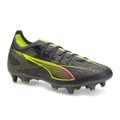 Buty piłkarskie męskie PUMA Ultra 5 Match MxSG matte aged/yellow alert/puma aged silver