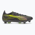 Buty piłkarskie męskie PUMA Ultra 5 Match MxSG matte aged/yellow alert/puma aged silver 2