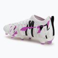 Buty piłkarskie dziecięce PUMA Ultra 5 Match Forever FG/AG Jr puma white/pure magenta/feather gray/puma black 3
