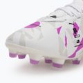 Buty piłkarskie dziecięce PUMA Ultra 5 Match Forever FG/AG Jr puma white/pure magenta/feather gray/puma black 7