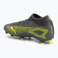 Buty piłkarskie męskie PUMA Ultra 5 Play+ FG/AG matte aged silver/yellow alert/puma aged silver 3
