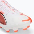 Buty piłkarskie męskie PUMA Ultra 5 Pro FG/AG puma white/puma black/glowing red 7
