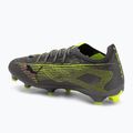 Buty piłkarskie męskie PUMA Ultra 5 Pro FG/AG matte aged silver/yellow alert/sun struck 2