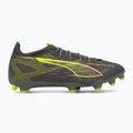 Buty piłkarskie męskie PUMA Ultra 5 Pro FG/AG matte aged silver/yellow alert/sun struck 3