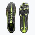 Buty piłkarskie męskie PUMA Ultra 5 Ultimate FG matte aged silver/yellow alert/sun struck 3