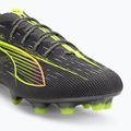 Buty piłkarskie męskie PUMA Ultra 5 Ultimate FG matte aged silver/yellow alert/sun struck 7