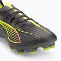 Buty piłkarskie męskie PUMA Ultra 5 Match FG/AG matte aged silver/yellow alert/puma aged silver 7
