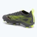 Buty piłkarskie dziecięce PUMA Ultra 5 Pro FG/AG Jr matte aged silver/yellow alert/sun struck 3