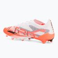 Buty piłkarskie męskie PUMA Ultra 5 Ultimate FG puma white/puma black/glowing red 3