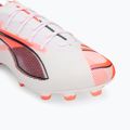 Buty piłkarskie męskie PUMA Ultra 5 Ultimate FG puma white/puma black/glowing red 7