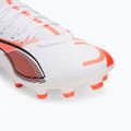 Buty piłkarskie męskie PUMA Ultra 5 Play+ FG/AG puma white/puma black/glowing red 7