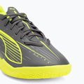 Buty piłkarskie dziecięce PUMA Ultra 5 Play IT Jr matte aged silver/yellow alert/puma aged silver 7