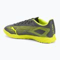 Buty piłkarskie męskie PUMA Ultra 5 Play TT matte aged silver/yellow alert/puma aged silver 3