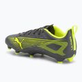 Buty piłkarskie dziecięce PUMA Ultra 5 Play FG/AG Jr matte aged silver/yellow alert/puma aged silver 3