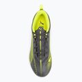Buty piłkarskie dziecięce PUMA Ultra 5 Play FG/AG Jr matte aged silver/yellow alert/puma aged silver 5