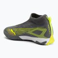 Buty piłkarskie dziecięce PUMA Ultra 5 Match+ LL TT + Mid Jr matte aged silver/yellow alert/puma aged silver 3