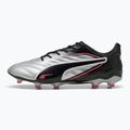 Buty piłkarskie męskie PUMA King Pro FG/AG puma silver/puma black/sun struck/puma white