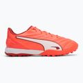 Buty piłkarskie męskie PUMA King Pro TT glowing red/ puma white/ red fire 2
