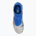 Buty piłkarskie dziecięce PUMA Future 8 Match Forever FG/AG Jr white/ultra blue/feather gray/puma black/glowing red 5