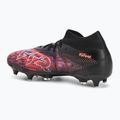 Buty piłkarskie męskie PUMA Future 8 Match MxSG puma black/ puma white/ glowing red 3