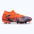 Buty piłkarskie męskie PUMA Future 8 Match Creativity FG/AG orange poppy/black/dark amethyst/electric peppermint 2