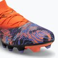 Buty piłkarskie męskie PUMA Future 8 Match Creativity FG/AG orange poppy/black/dark amethyst/electric peppermint 7
