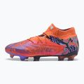 Buty piłkarskie męskie PUMA Future 8 Ultimate Creativity FG orange poppy/dark amethyst/electric peppermint/black 8