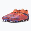 Buty piłkarskie męskie PUMA Future 8 Ultimate Creativity FG orange poppy/dark amethyst/electric peppermint/black 9