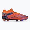 Buty piłkarskie męskie PUMA Future 8 Ultimate Creativity FG orange poppy/dark amethyst/electric peppermint/black 2
