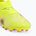 Buty piłkarskie dziecięce PUMA Future 8 Pro FG/AG Jr yellow alert/puma black/sun struck 7
