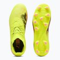 Buty piłkarskie dziecięce PUMA Future 8 Pro FG/AG Jr yellow alert/puma black/sun struck 2