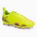 Buty piłkarskie dziecięce PUMA Future 8 Play FG/AG Jr yellow alert/puma black/sun struck