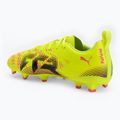 Buty piłkarskie dziecięce PUMA Future 8 Play FG/AG Jr yellow alert/puma black/sun struck 3