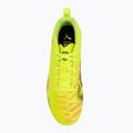Buty piłkarskie dziecięce PUMA Future 8 Play FG/AG Jr yellow alert/puma black/sun struck 5