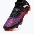 Buty piłkarskie męskie PUMA Future 8 Match FG/AG puma black/ puma white/ glowing red 3